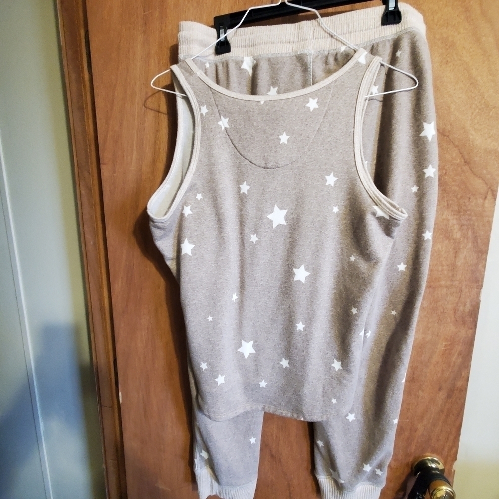LIVE LOVE LOUNGE KAREN NEUBURGER. 2piece pj set . Sz xl. Soft - Picture 8 of 11